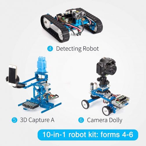 Makeblock DIY Ultimate Robot Kit - Premium Quality - 10-in-1 Robot - 2