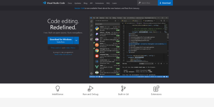 Visual Studio Code - Code Editing Redefined