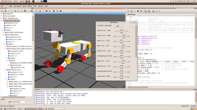 webots controller methods webots